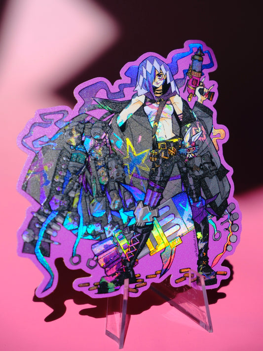 Arcane holographic sticker: Final Jinx
