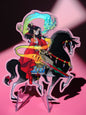Bad Girls Club holographic sticker: Mulan