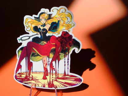 Dungeon Meshi holographic sticker: Marcille