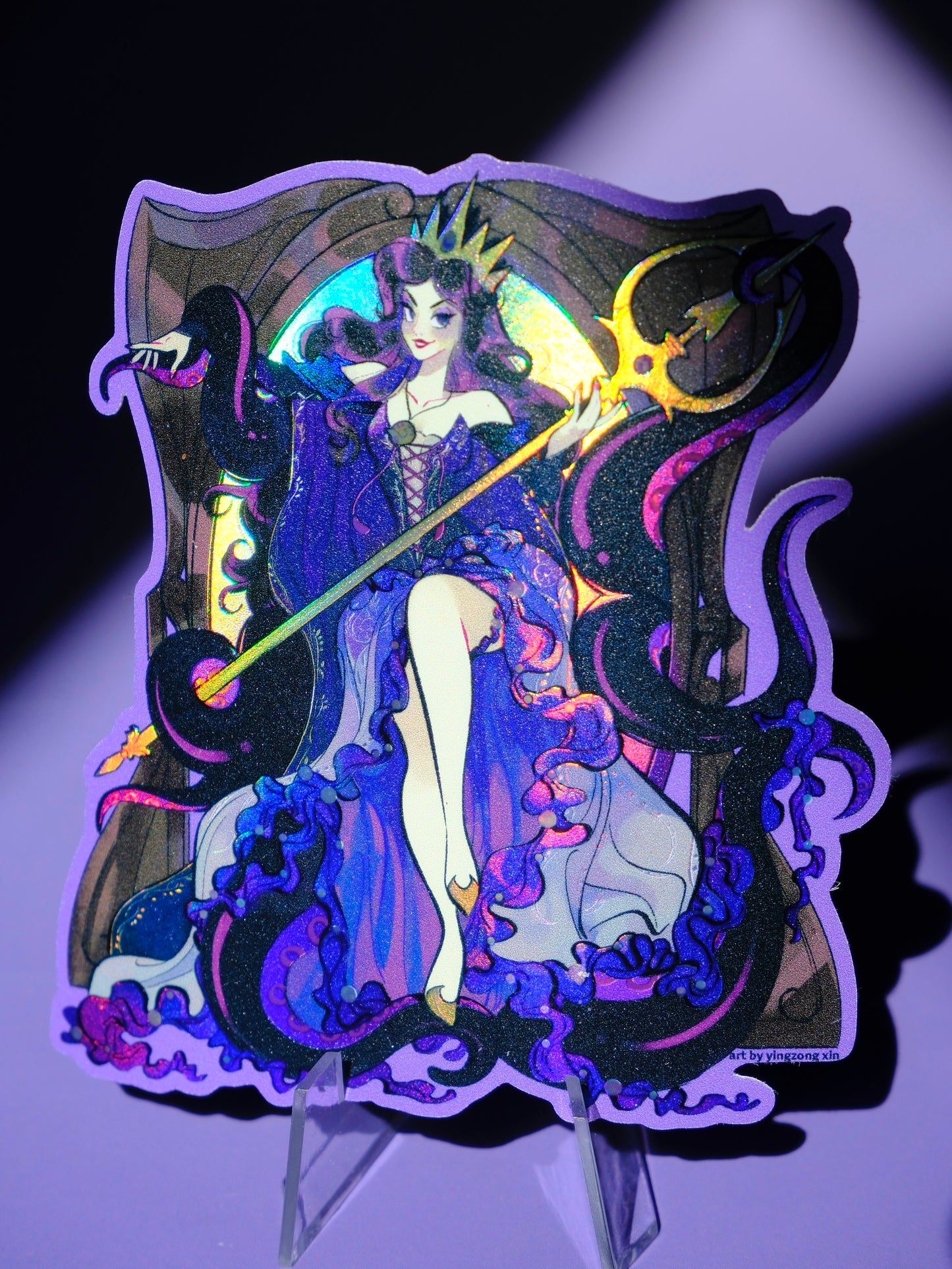Bad Girls Club holographic sticker: Vanessa