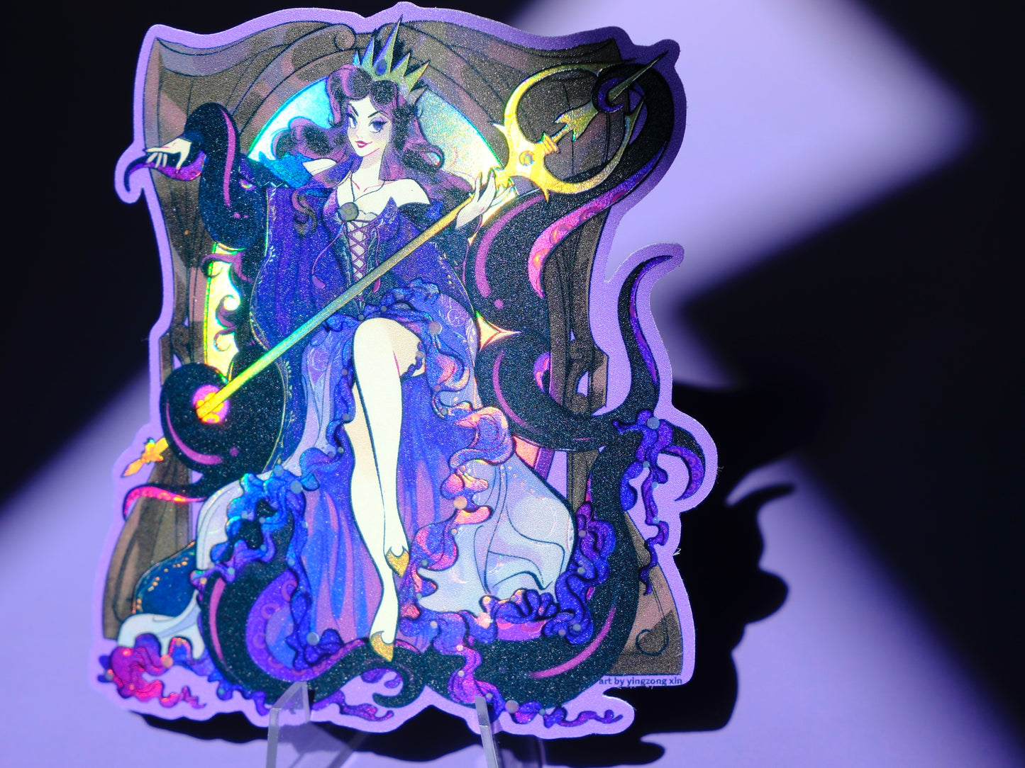Bad Girls Club holographic sticker: Vanessa