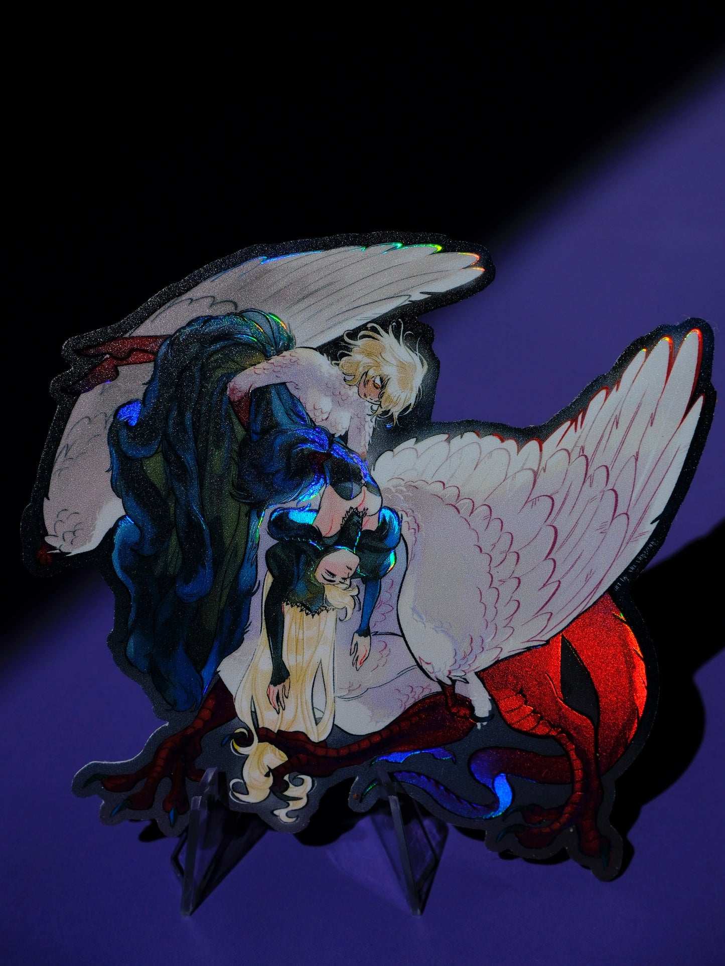 Dungeon Meshi holographic sticker: Farcille