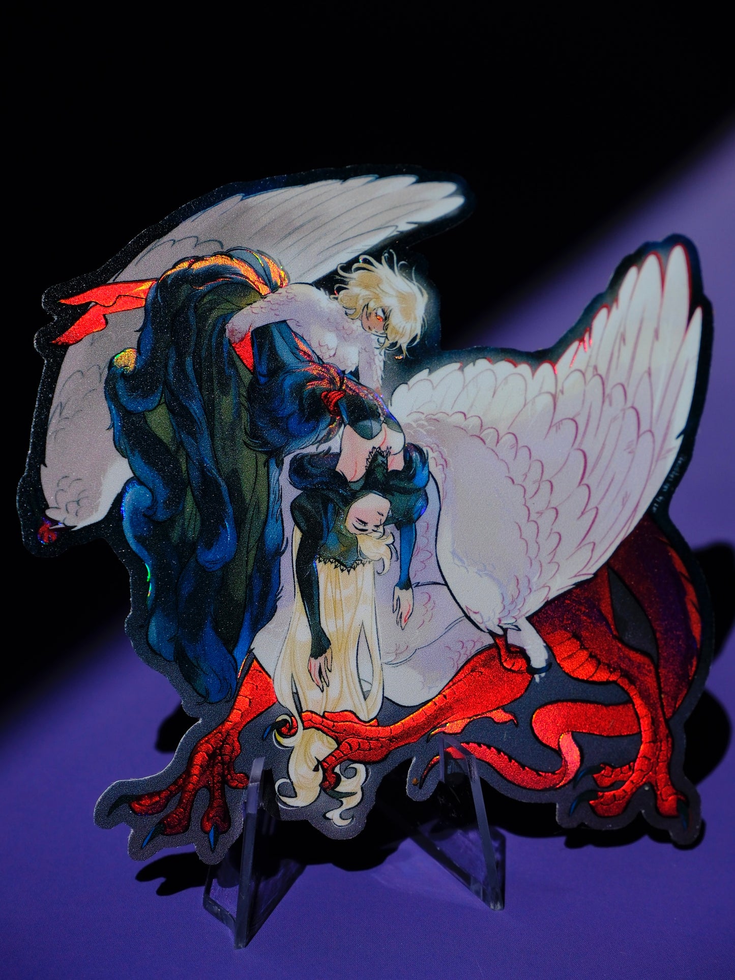 Dungeon Meshi holographic sticker: Farcille