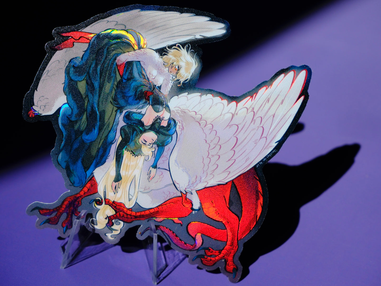 Dungeon Meshi holographic sticker: Farcille