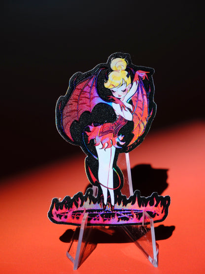 Bad Girls Club holographic sticker: Tinkerhell
