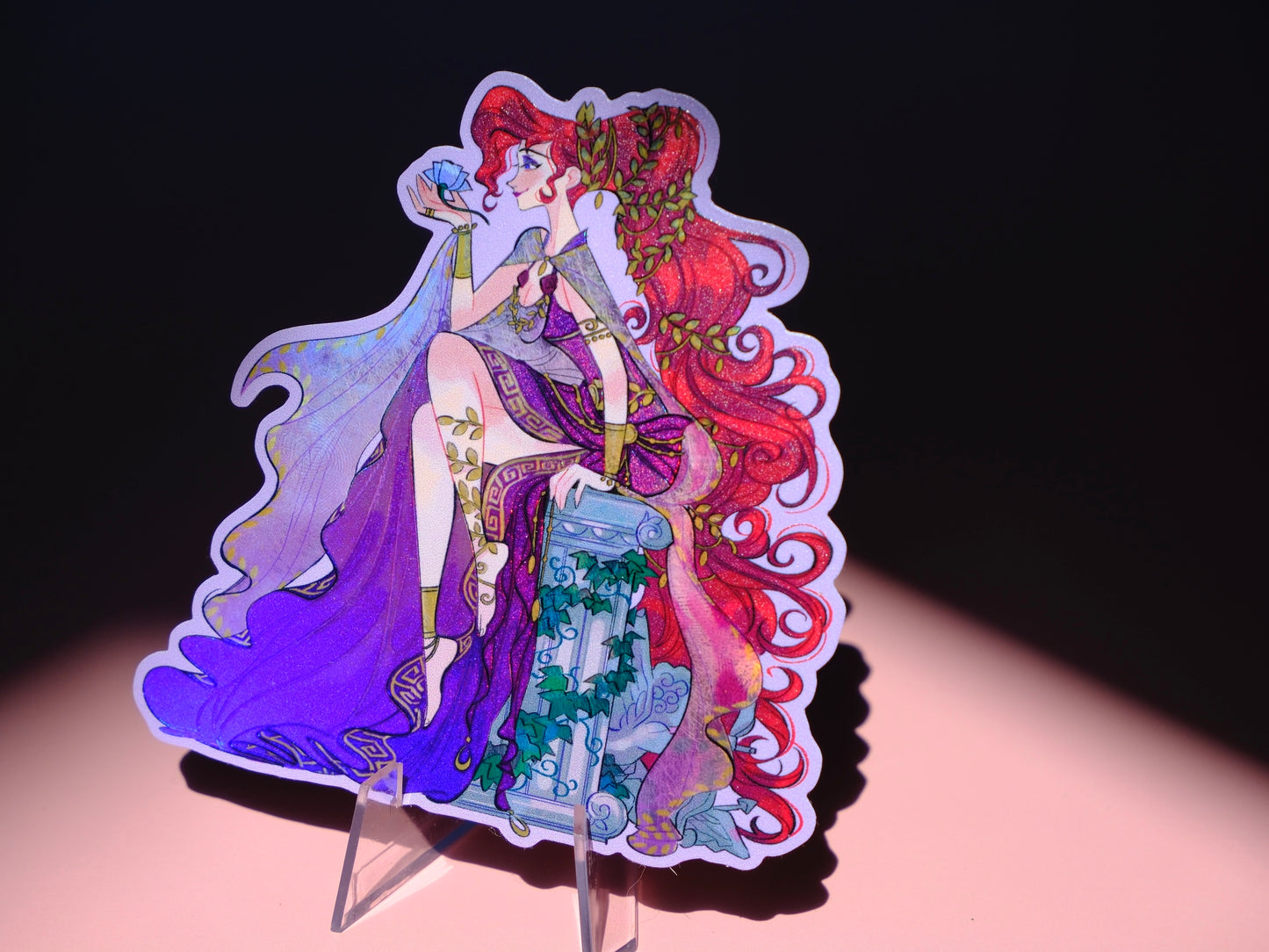 Bad Girls Club holographic sticker: Megara