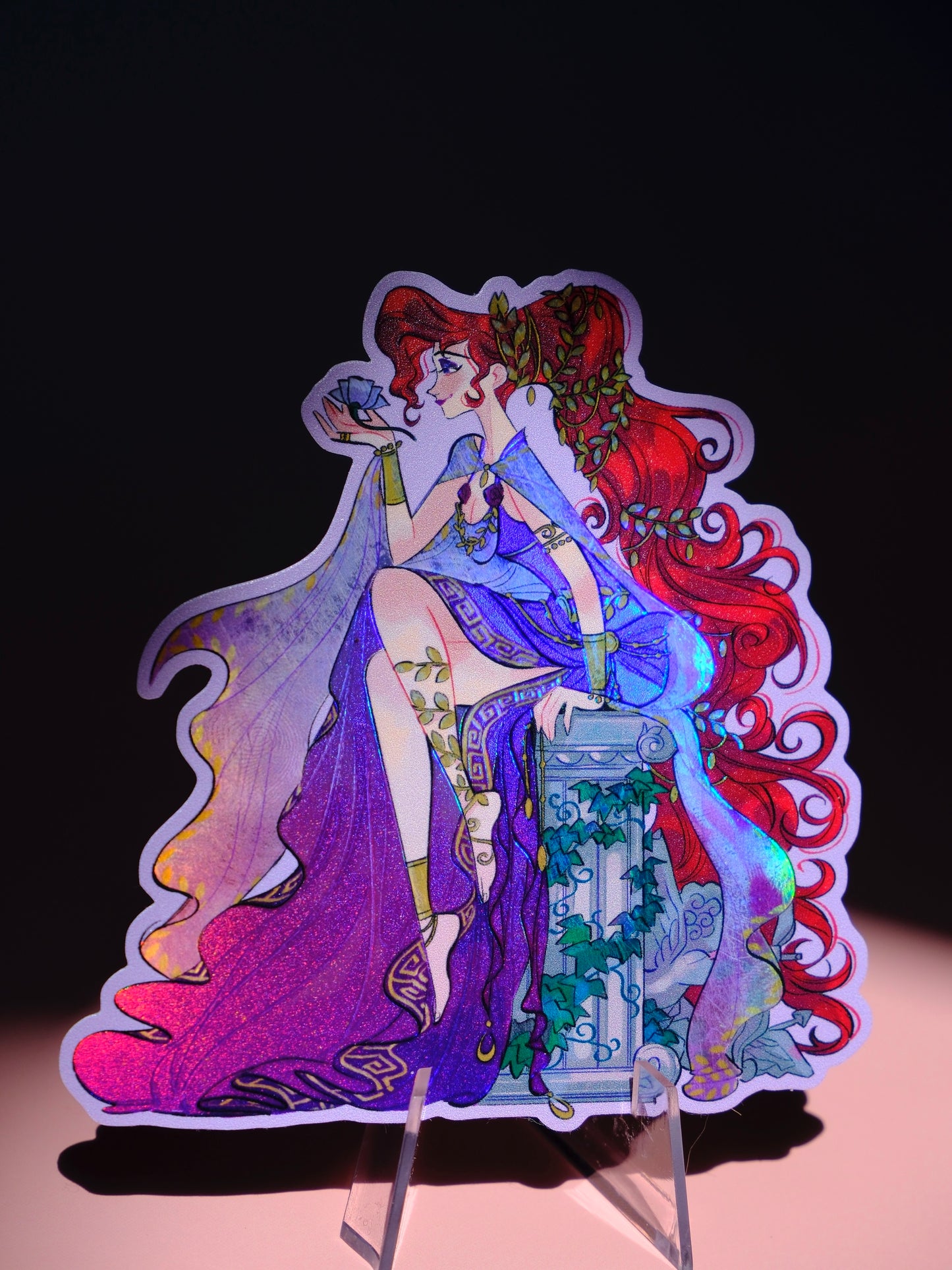 Bad Girls Club holographic sticker: Megara