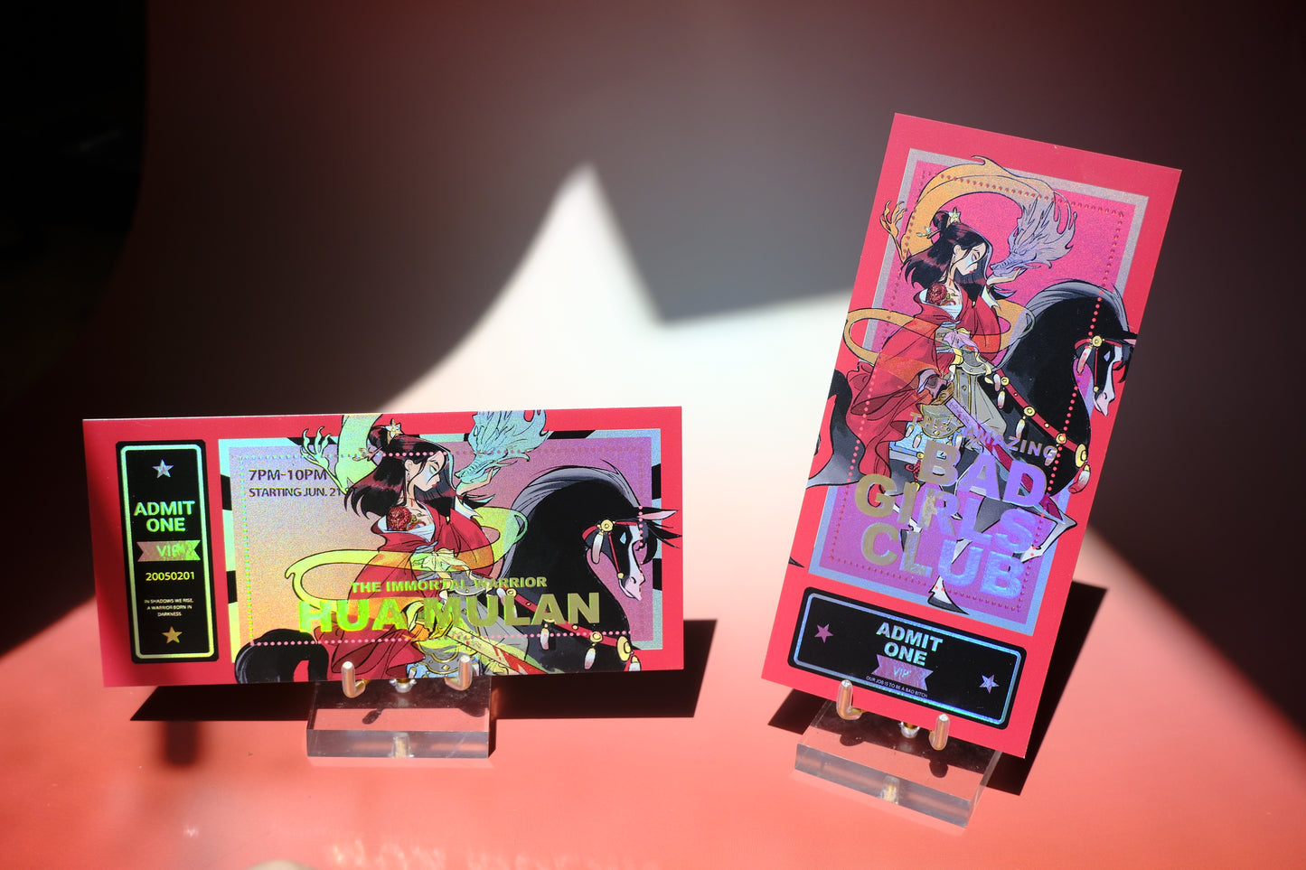 Ticket print - Bad Girls Club Mulan