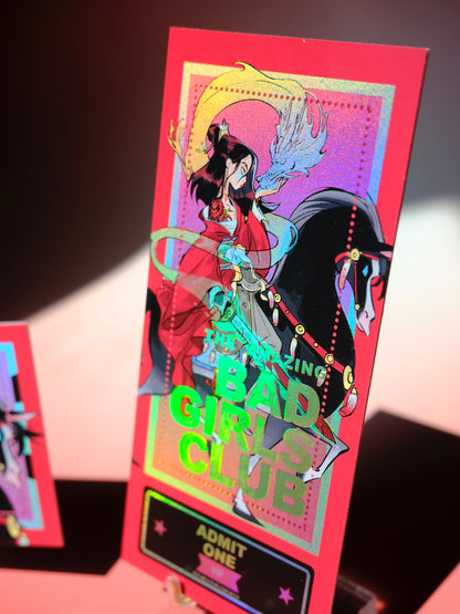 Ticket print - Bad Girls Club Mulan