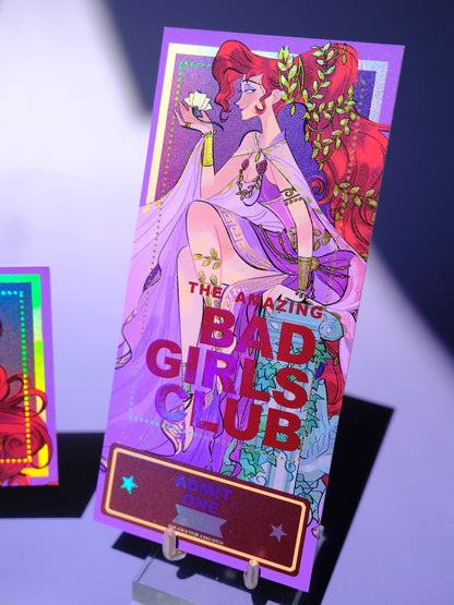 Ticket print - Bad Girls Club Megara