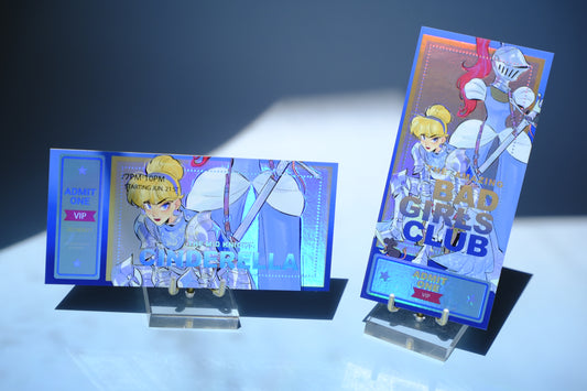 Ticket print - Girl with Sword Knight Cindy