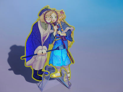 Dungeon Meshi holographic sticker: Farcille