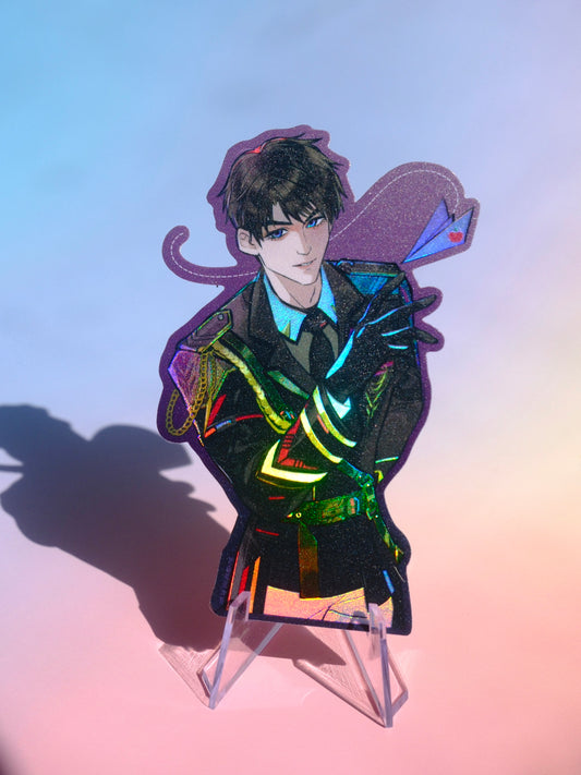 LADS holographic sticker: Caleb
