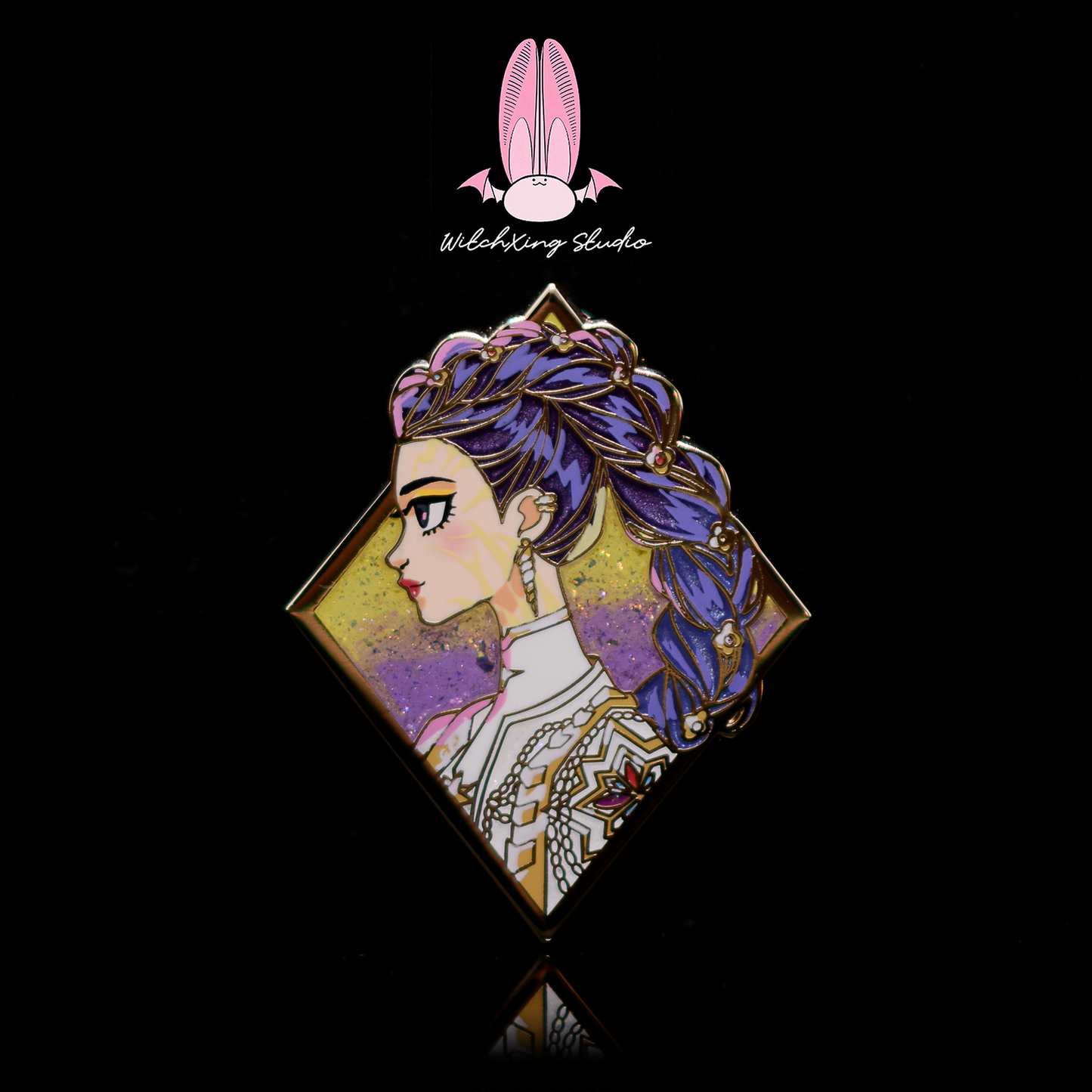 *SHOP DROP* "Kpop Demon Hunters - HUNTR/X variant ver. 3 diamond pin collection