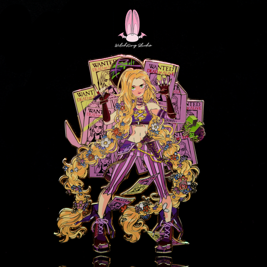 *SHOP DROP* Bad Girls Club "Jinx Rapunzel" enamel pin 2 variants