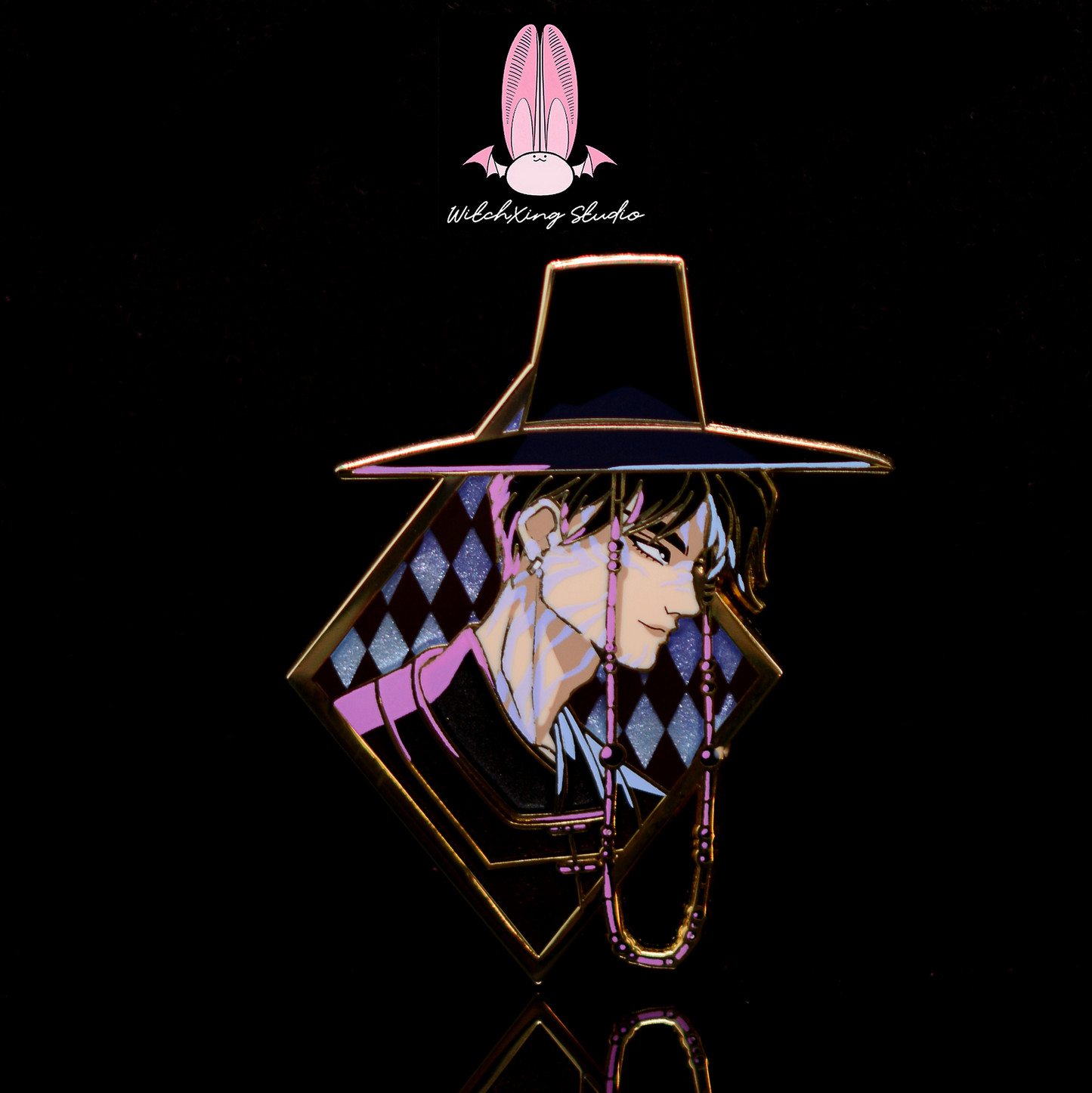 *SHOP DROP* "Kpop Demon Hunters - Saja Boys" diamond pin collection