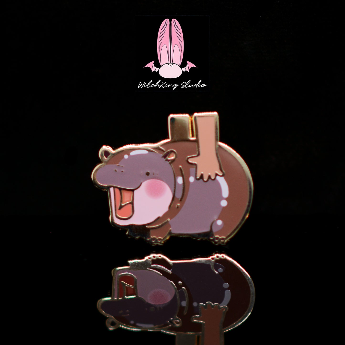 *SHOP DROP* Bad Girls Club "Moo Deng" enamel pin