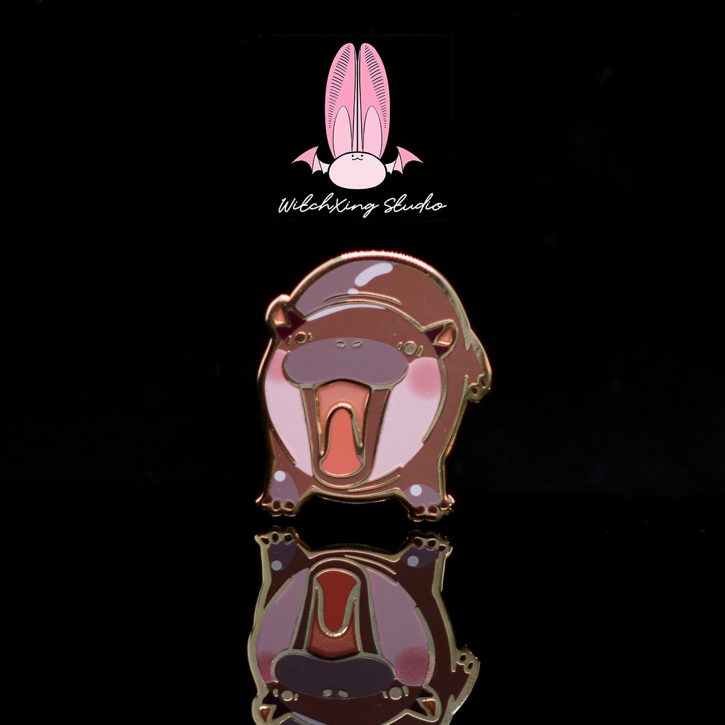 *SHOP DROP* Bad Girls Club "Moo Deng" enamel pin