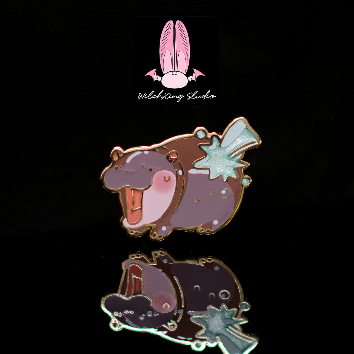 *SHOP DROP* Bad Girls Club "Moo Deng" enamel pin