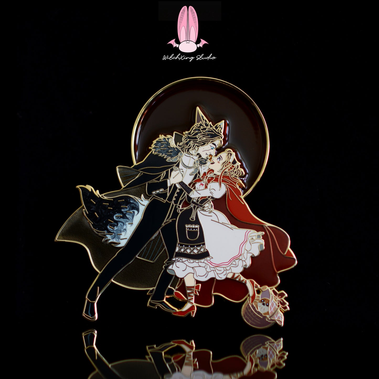 *SHOP DROP* Reylo "Little Red Riding Hood" enamel pin