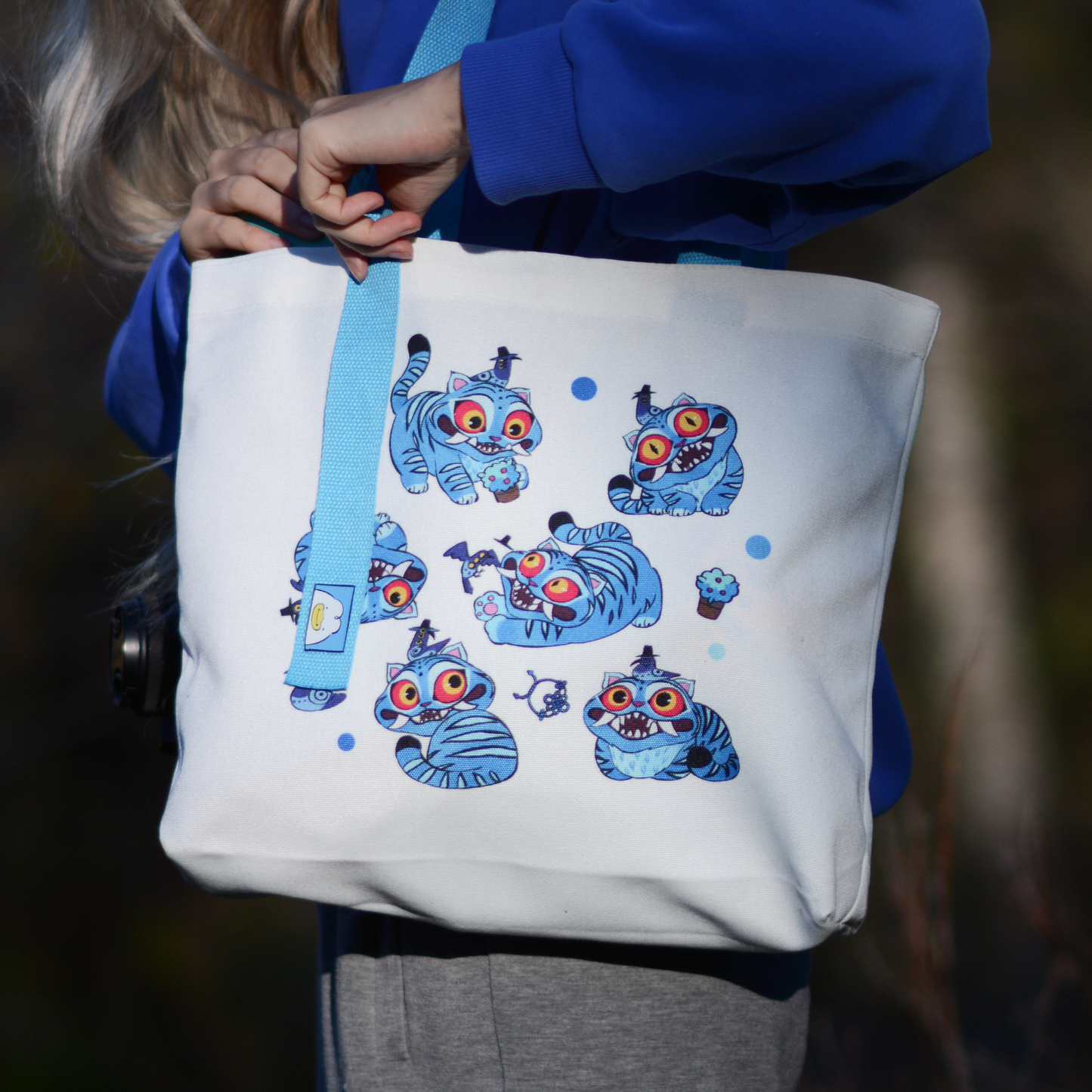 *SHOP DROP* Kpop Demon Hunters Tiger Tote Bag