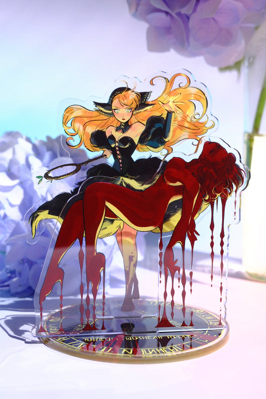 *Acrylic Standee* *Dungeon meshi Marcille×Falin* "Red dragon"