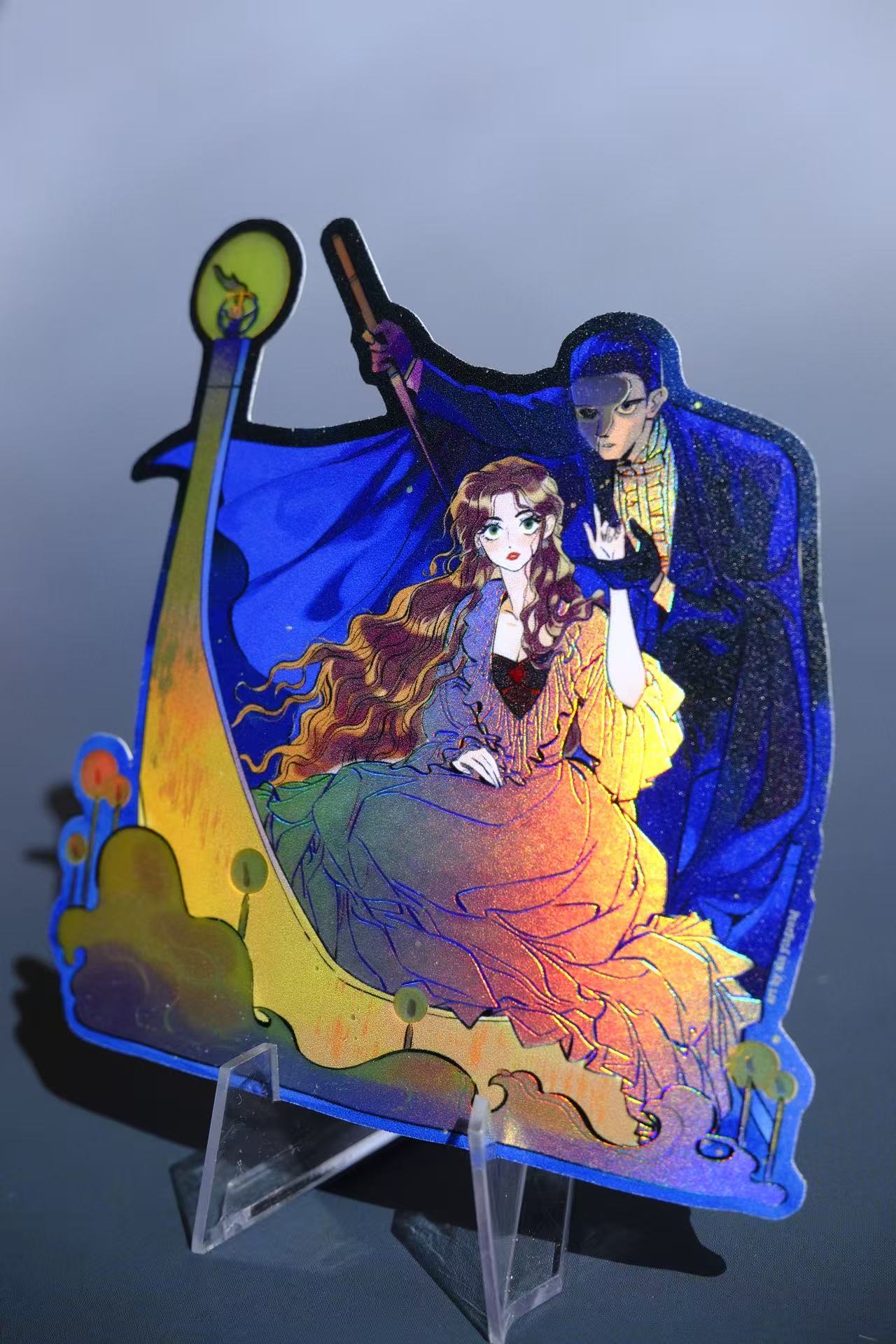 The Phantom of the Opera “Sing for me" holographic sticker