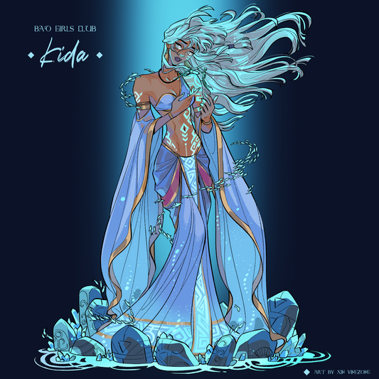 *PRE-SALE* Bad Girls Club "Kida" enamel pin 2 variants