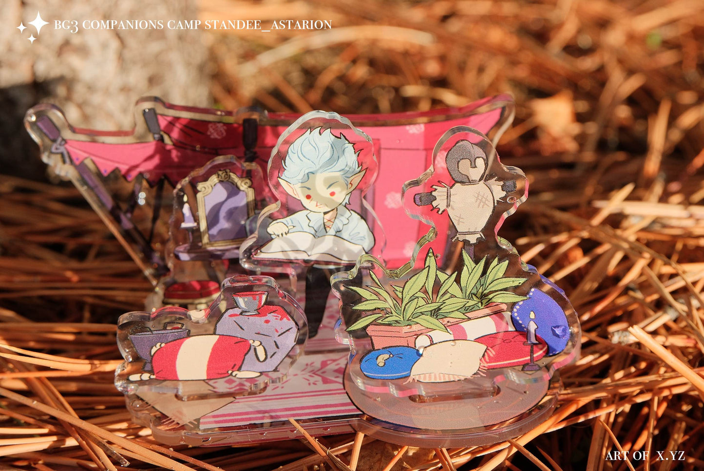 *Acrylic Standee* *Baldur's Gate 3 camp series* Astarion