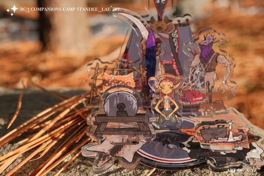 *Acrylic Standee* *Baldur's Gate 3 camp series* Lae'zel