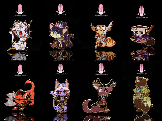 *SHOP DROP* "Baldur's Pet" BG3 mini pin series
