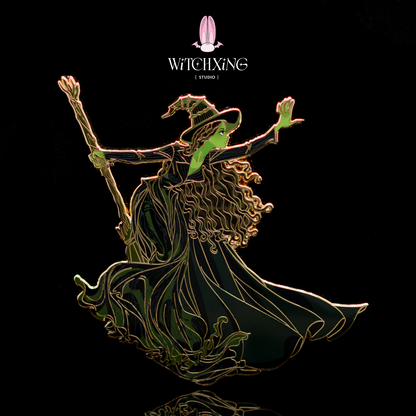 *SHOP DROP* "the Good Witch & Bad Witch" enamel pin