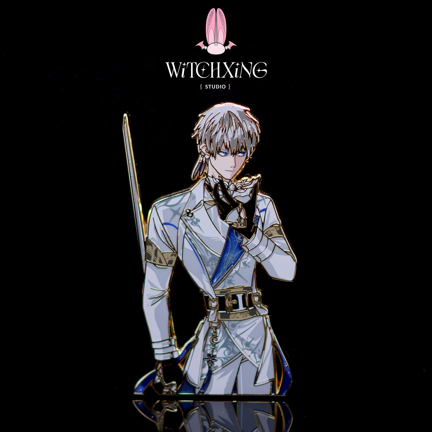 *SHOP DROP* LADS "Xavier" enamel pin 2 variants