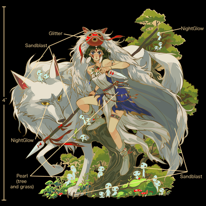 *PRE-SALE* Girl with Sword "Mononoke"