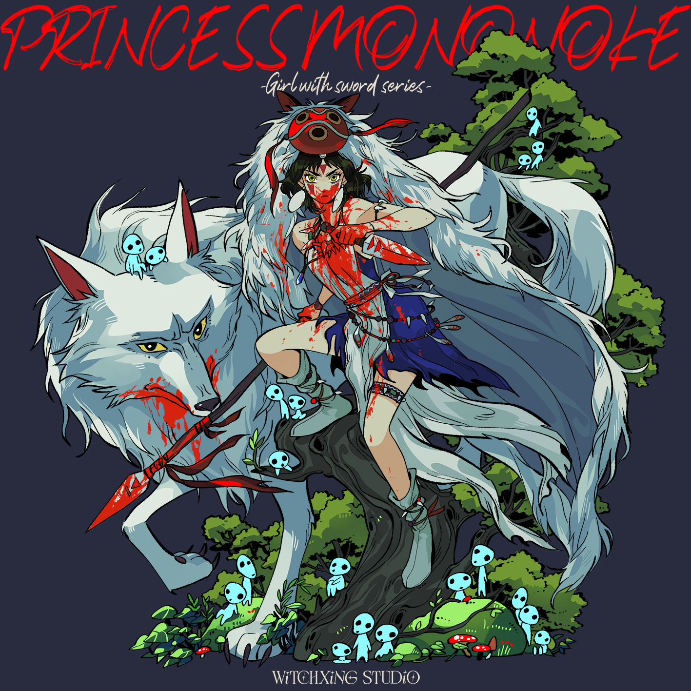 *PRE-SALE* Girl with Sword "Mononoke"
