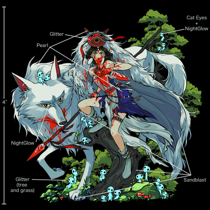 *PRE-SALE* Girl with Sword "Mononoke"