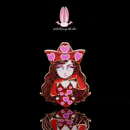 *SHOP DROP* Pop Singer Series "Chappell Roan" enamel pin