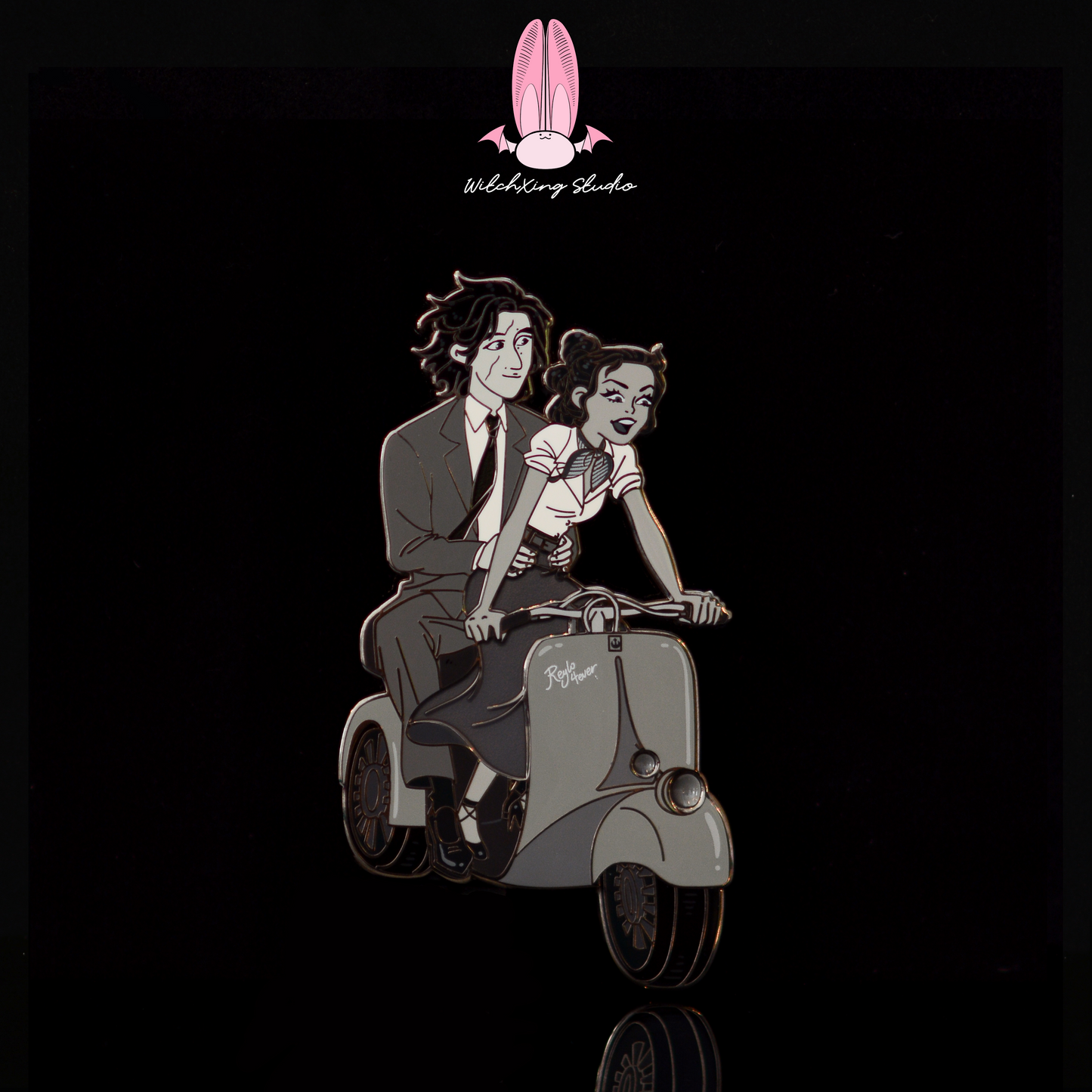 *SHOP DROP* Reylo "Roman Holiday" enamel pin
