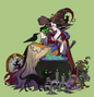Bad Princess Club art prints (8.5 X 8.5") by Yingzong Xin, 9 choices